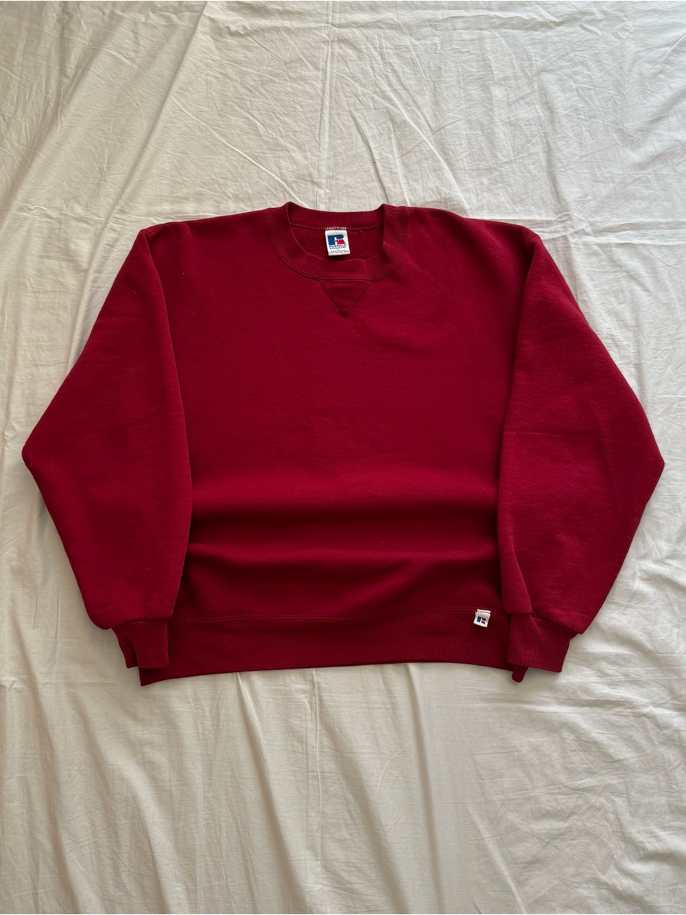 Vintage Russell Athletic red crewneck sweatshirt Size L